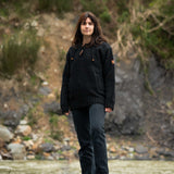 Women's Coastal NZ Wool Jersey - Black