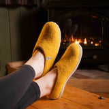 NZ Wool Slippers - Yellow