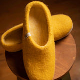 NZ Wool Slippers - Yellow
