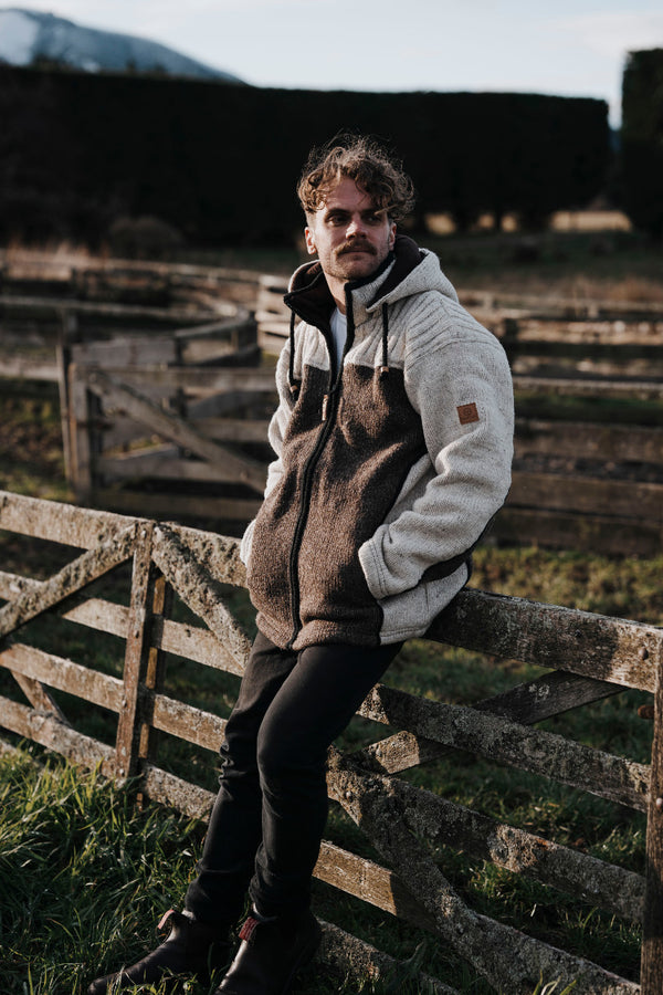 Mens Winter Jackets NZ Mens Hooded & Fleece Jacket Mount Kiwi