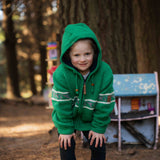 Kids Wave Rider NZ Wool Jacket - Green