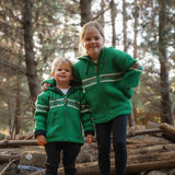 Kids Wave Rider NZ Wool Jacket - Green