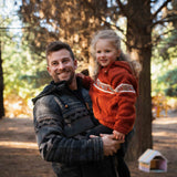 Kids Wave Rider NZ Wool Jacket - Orange