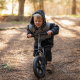 Kids Woodville Stitch NZ Wool Jersey - Grey
