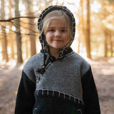 Kids Woodville Stitch NZ Wool Jersey - Grey