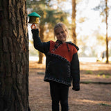 Kids Woodville Stitch NZ Wool Jersey - Orange