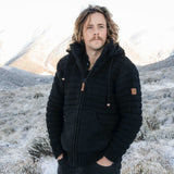 Men's Byron Bay NZ Wool Jacket - Black