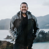 Men's Alpine NZ Wool Jacket - Charcoal