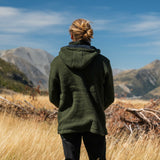 Men's Riverstone NZ Wool Jacket - Forest Green