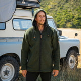 Men's Riverstone NZ Wool Jacket - Forest Green