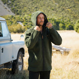 Men's Riverstone NZ Wool Jacket - Forest Green