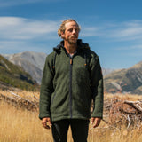 Men's Riverstone NZ Wool Jacket - Forest Green