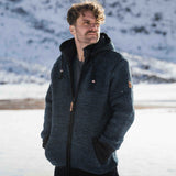 Mens Punakaiki NZ Wool Jacket - Ocean