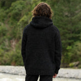 Men's Coastal NZ Wool Jersey - Charcoal