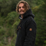 Men's Coastal NZ Wool Jersey - Charcoal