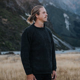 Men's Weekender NZ Wool Jersey - Charcoal