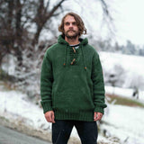 Men's Coastal NZ Wool Jersey - Forest