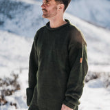Men's Weekender NZ Wool Jersey - Forest Green