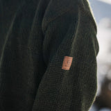 Men's Weekender NZ Wool Jersey - Forest Green