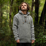 Men's Coastal NZ Wool Jersey - Grey