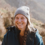 Merino Wool Fisherman Beanie - Grey