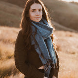 Sherpa Scarf/Shawl - Ocean