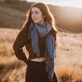 Sherpa Scarf/Shawl - Ocean