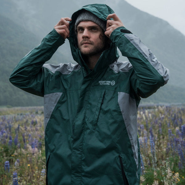 Ventura Waterproof Rain Jacket Men Green