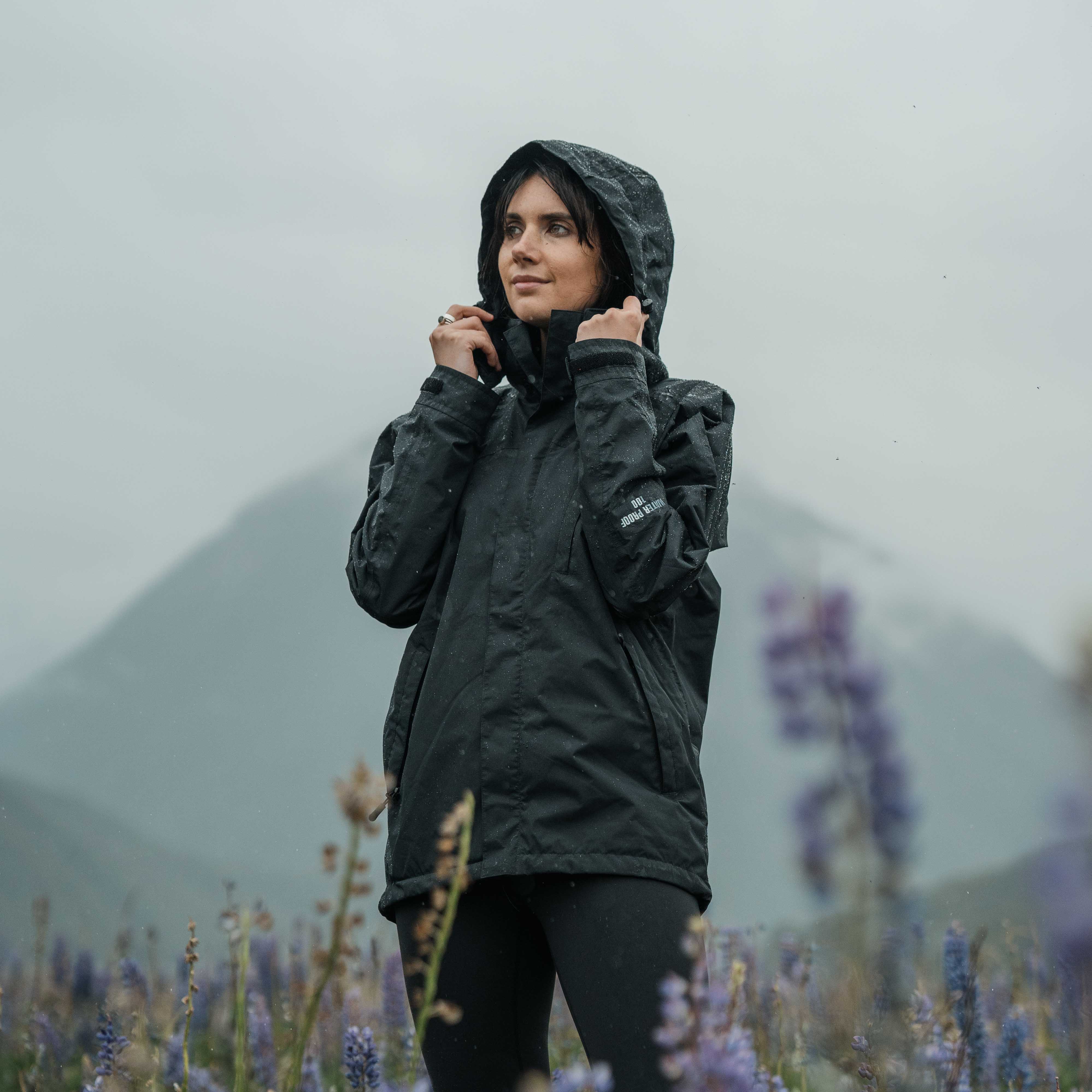 Ventura Waterproof Rain Jacket - Womens Black