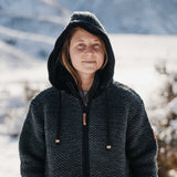 Women's Punakaiki NZ Wool Jacket - Slate Grey