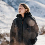 Women's Punakaiki NZ Wool Jacket - Slate Grey
