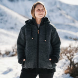 Women's Punakaiki NZ Wool Jacket - Slate Grey