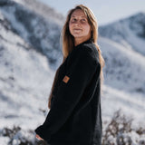 Women's Weekender NZ Wool Jersey - Black