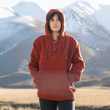 Women's Coastal NZ Wool Jersey - Burnt Orange