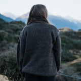 Women's Weekender NZ Wool Jersey - Dark Natural Brown
