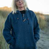 Women's Coastal NZ Wool Jersey - Denim