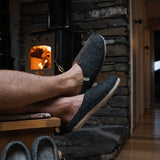 NZ Wool Slippers - Charcoal