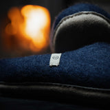 NZ Wool Slippers - Denim