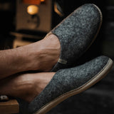 NZ Wool Slippers - Grey