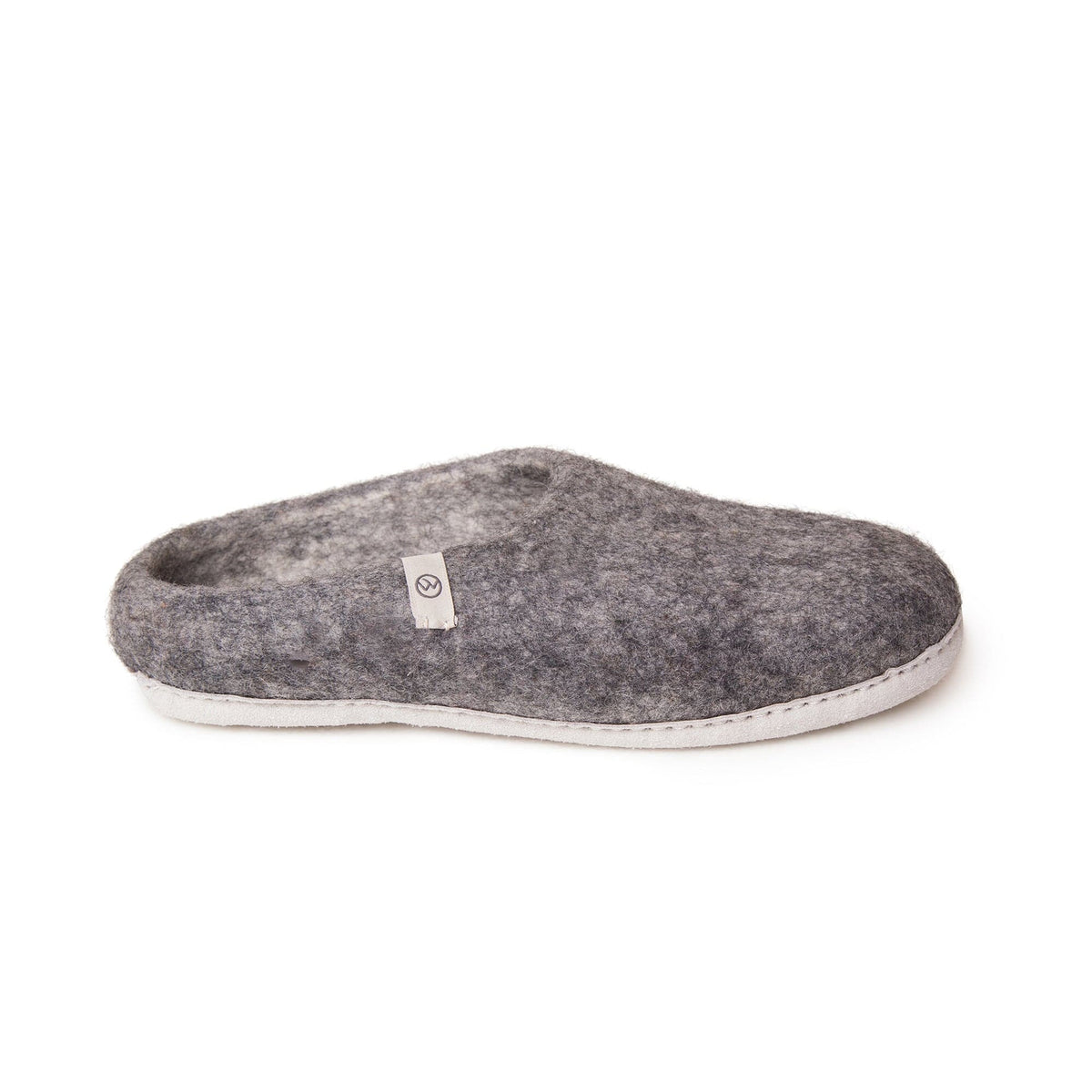 Adult Wool Slippers - Grey