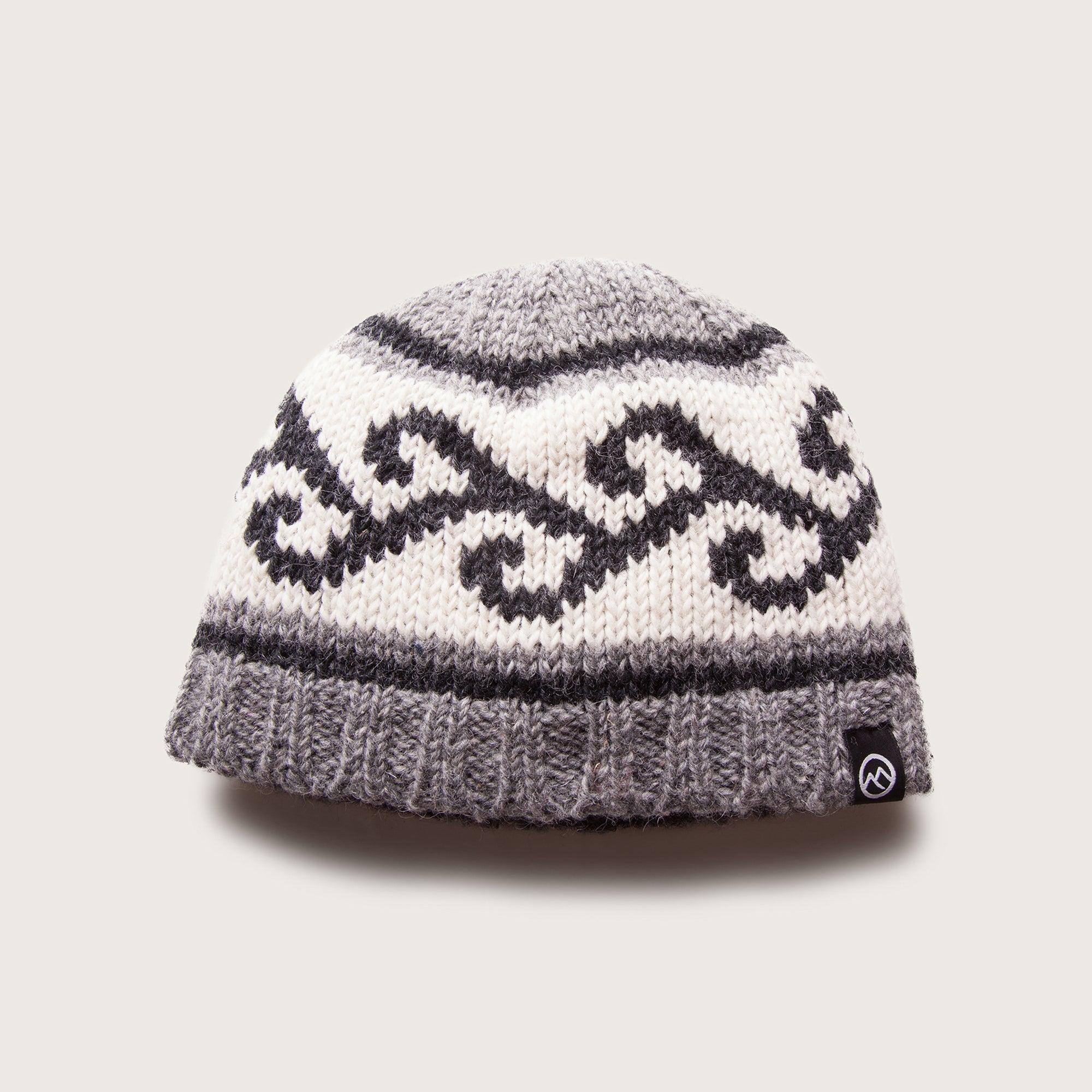 Koru Wool Beanie - Grey