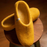 NZ Wool Slippers - Yellow