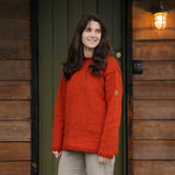 Women's Weekender NZ Wool Jersey - Burnt Orange