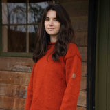 Women's Weekender NZ Wool Jersey - Burnt Orange