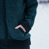 Women's Punakaiki NZ Wool Jacket - Forest
