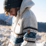 Men's Southern Alps NZ Wool Jacket - Oat