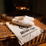 NZ Wool Slippers - Cloud