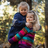 Kids Wave Rider NZ Wool Jacket - Blue