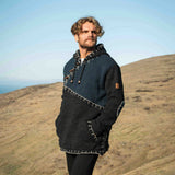 Mens Woodville Stitch NZ Wool Jersey - Navy