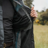 Ventura Waterproof Rain Jacket - Men Black Grey